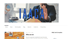 Desktop Screenshot of iaaca.org