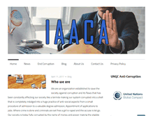 Tablet Screenshot of iaaca.org